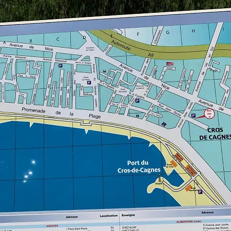Lägenhet Front Sea Luxury Cagnes-sur-Mer